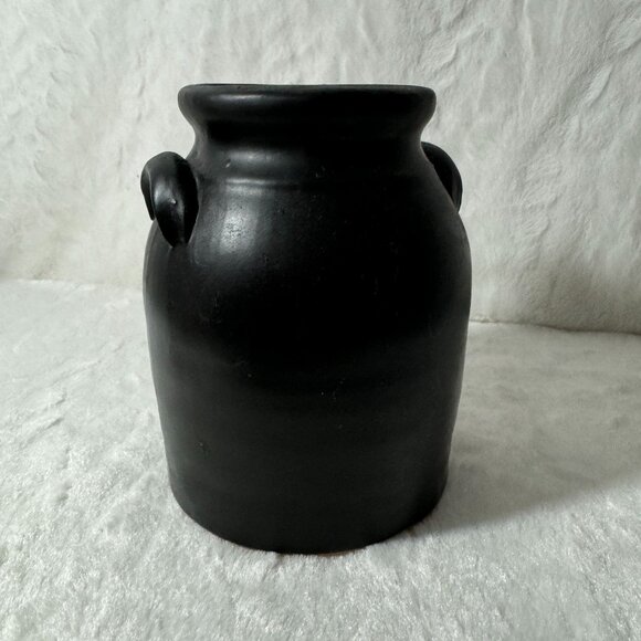 Country Charm Terracotta Kitchen Utensil Holder "Home Is In The Kitchen" Quote - Picture 2 of 5